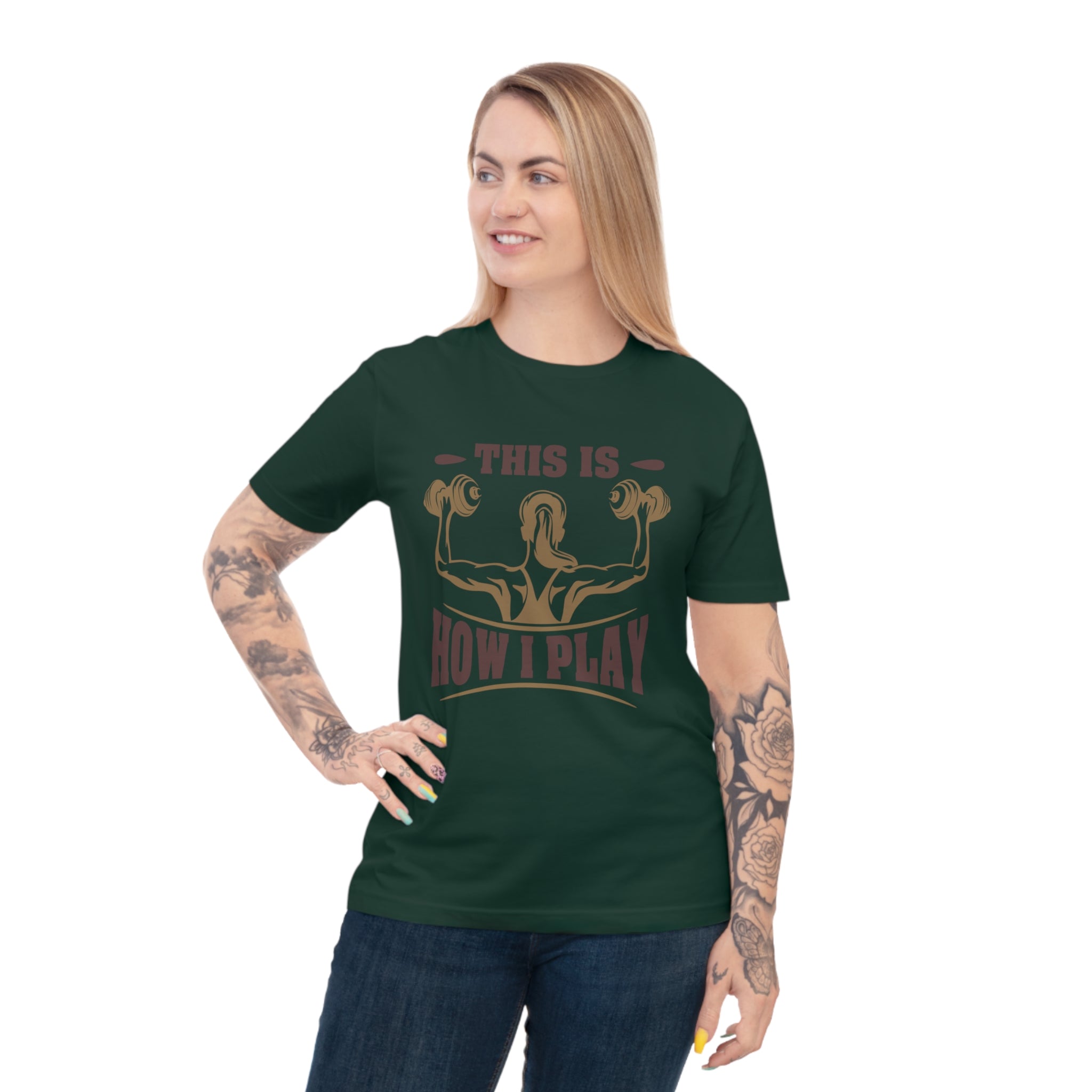 Rcnsons Unisex Classic Jersey 'Play' T-shirt