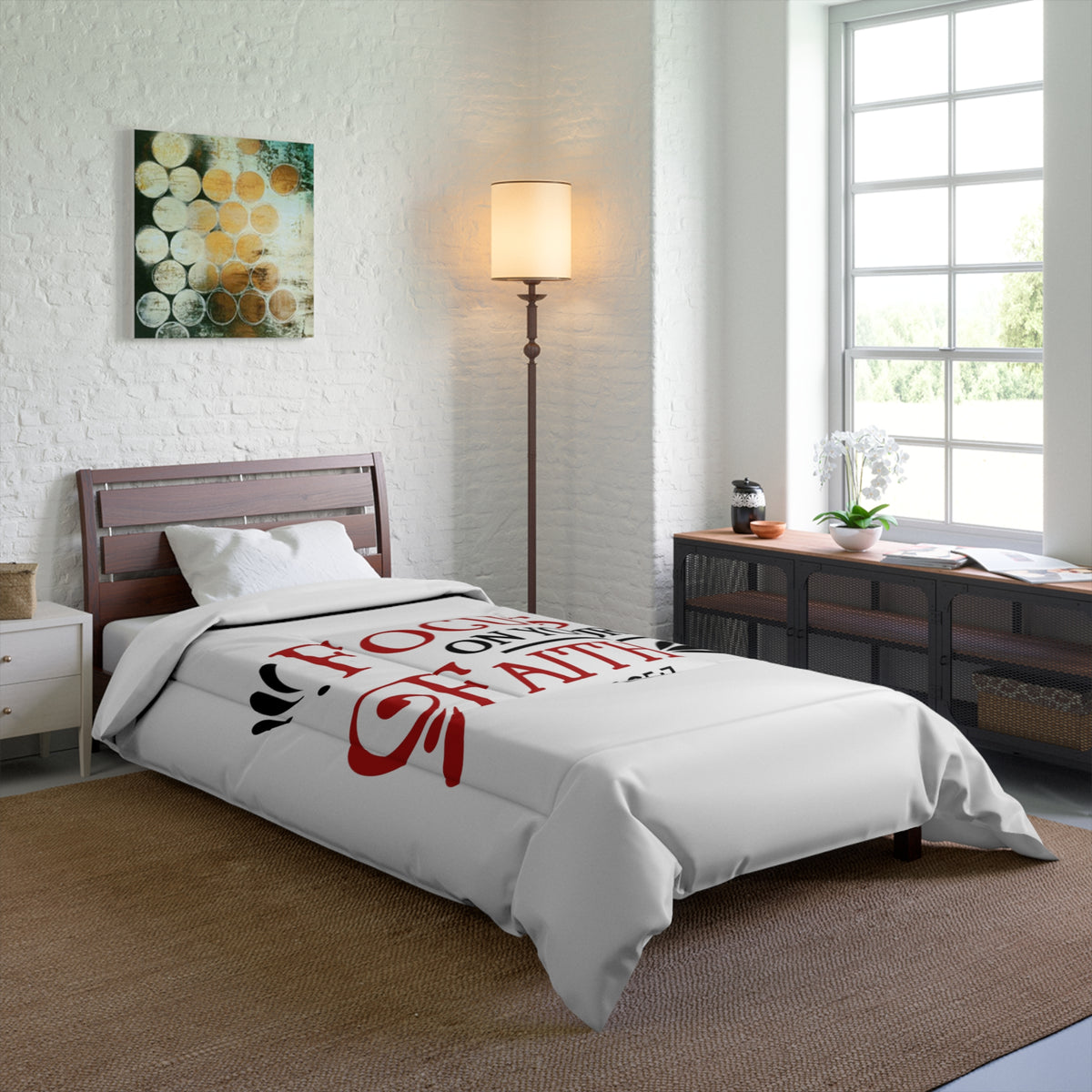 Focus On Your Faith Comforter