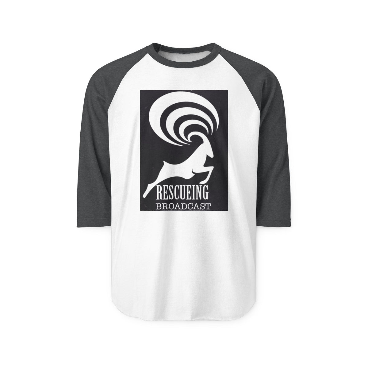 Rugged Rescue Raglan Shirt, Casual Tee for Animal Lovers, Perfect Gift for Wildlife Advocates, Unique Sports Shirt, Eco-Conscious Fashion