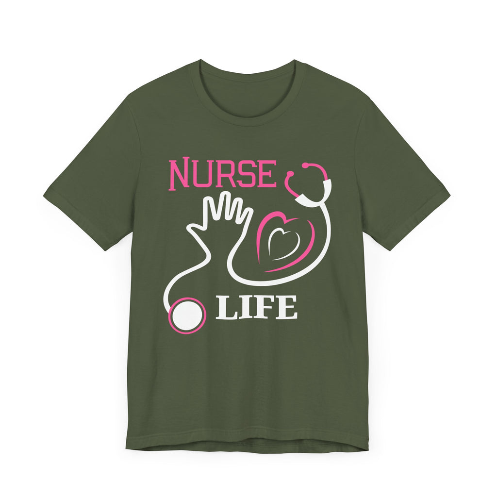Tee-shirt unisexe de la vie d’infirmière 
