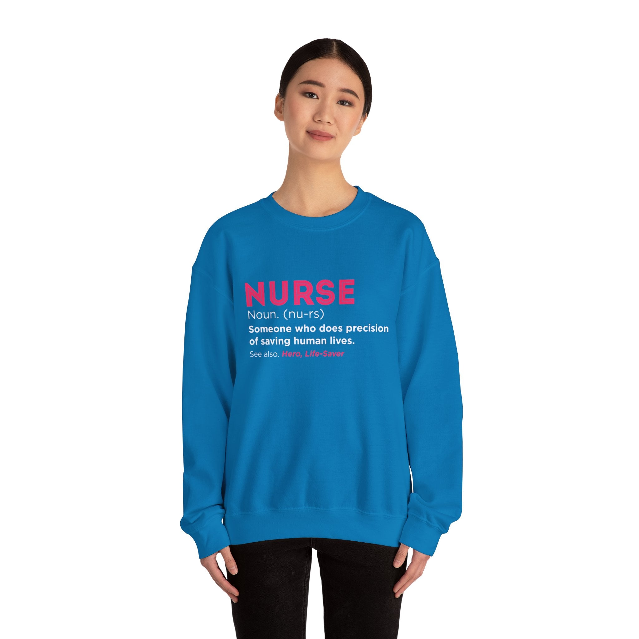 Sweat-shirt unisexe infirmière 