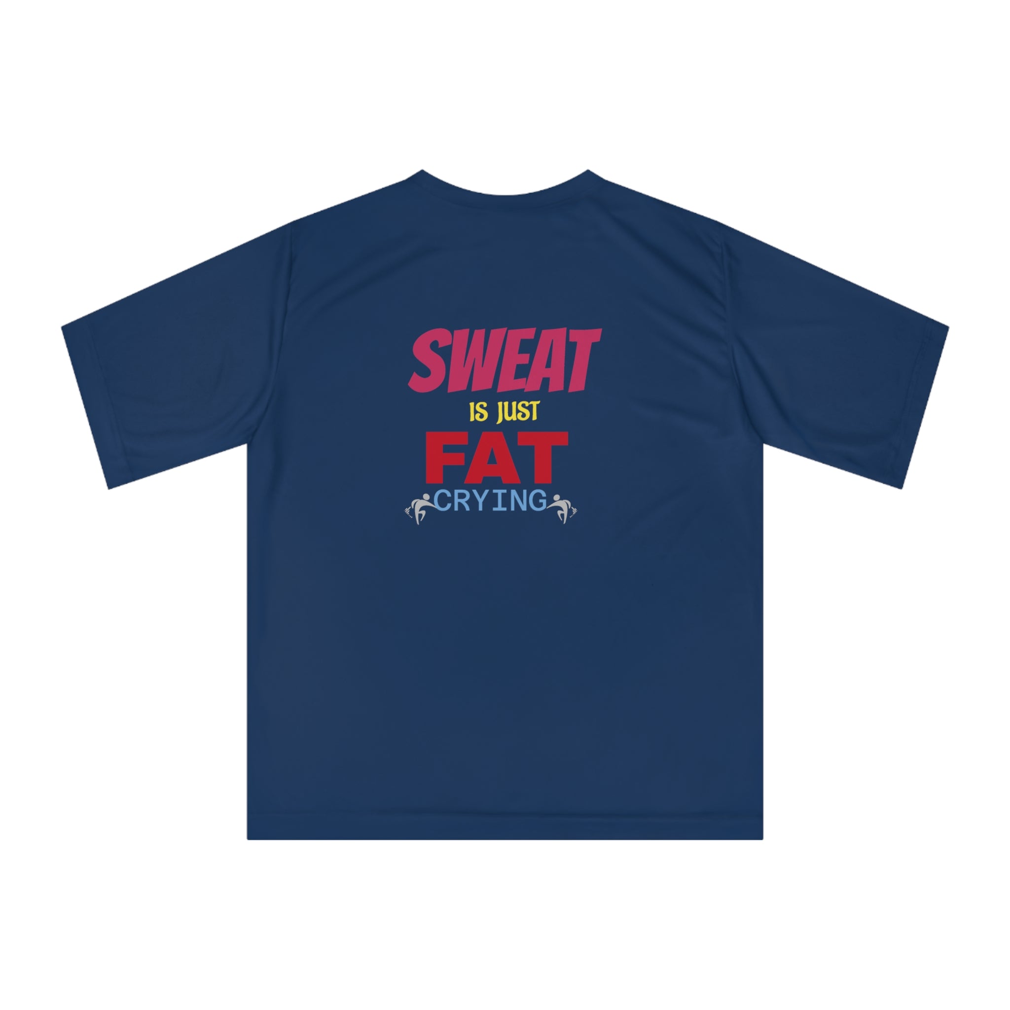 Motivational Fitness T-Shirt – Unisex Sweat is Just Fat Crying, Gym Apparel, Workout Shirt, Activewear, Gift for Fitness Enthusiasts Printify