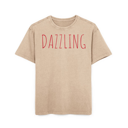Oversize Tee  - Dazzling Acid Washed T-Shirt