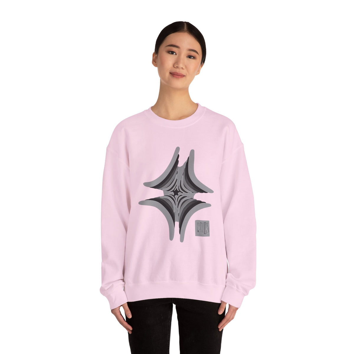 Unisex Heavy Crewneck Sweatshirt-Pyramid