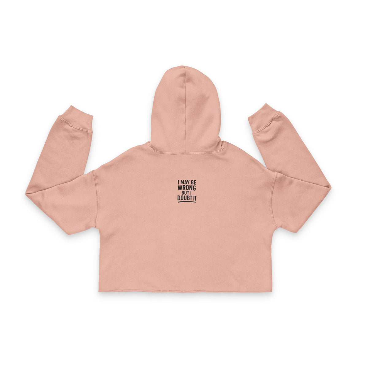 Chic Cropped Hoodie for Women, Casual Streetwear, Trendy Fall Fashion, Unique Gift, Lounge and Activewear