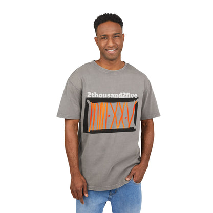 T-Shirt Acid Washed Oversize Tee 2thousand2five Design