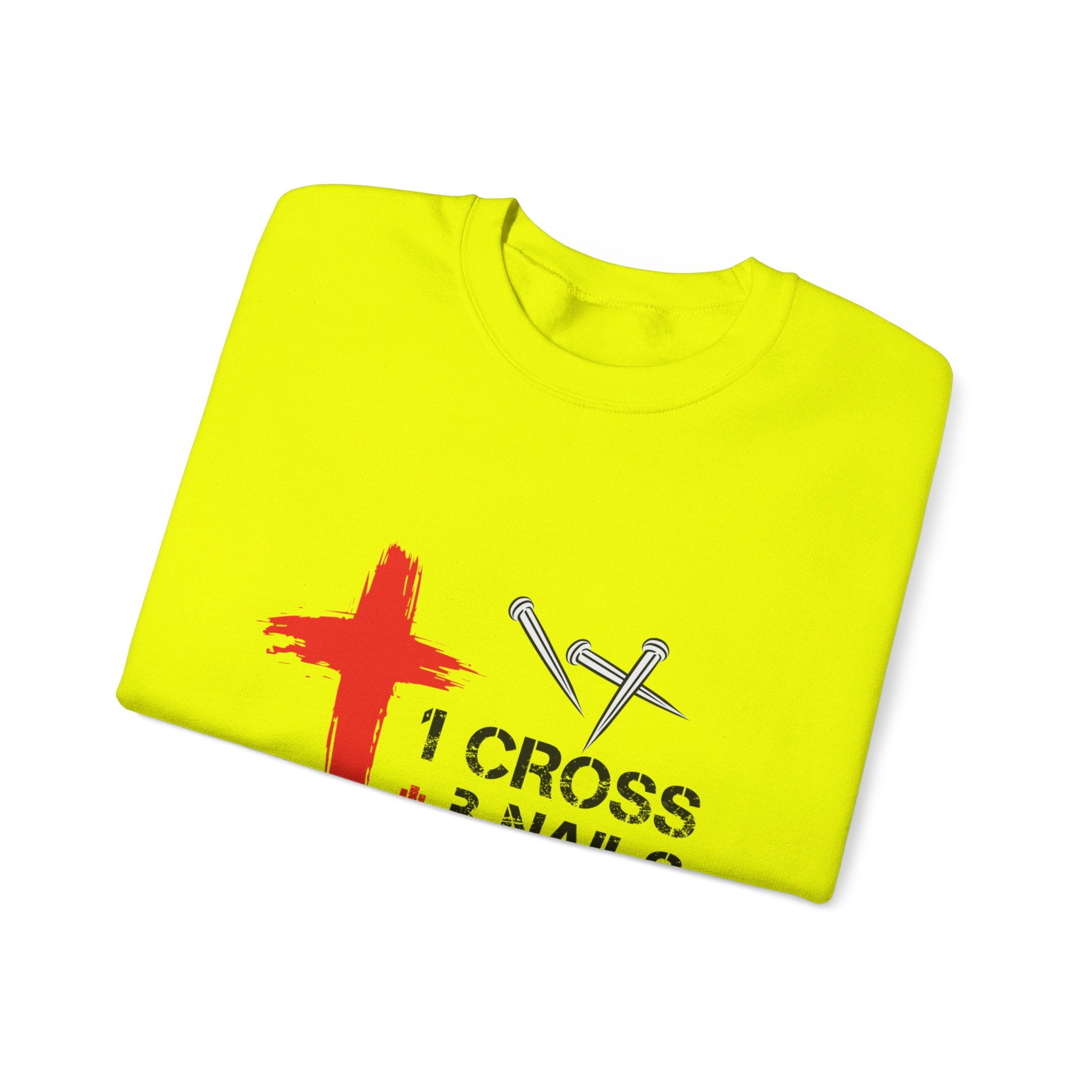 1 Croix 3 Ongles 4 Étant donné Sweat-shirt unisexe 