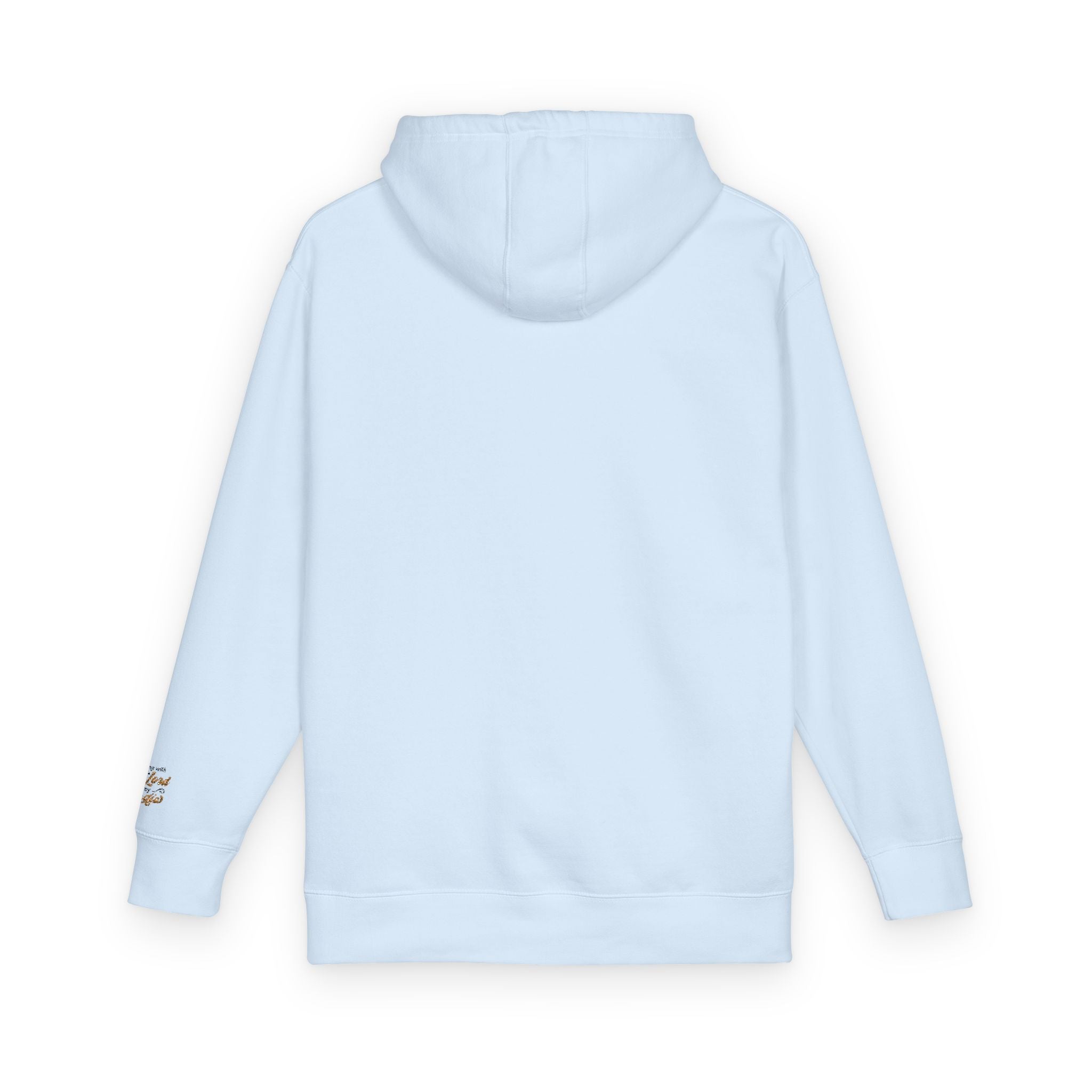 Religious Fleece Hoodie - Walking with the Lord Printify