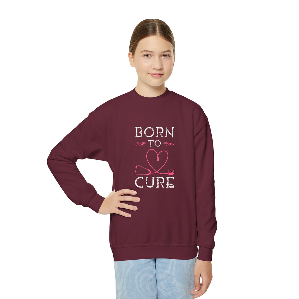 Born To Cure Sweatshirt Printify
