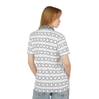 Stylish Unisex Polo Shirt - Modern Graphic Design, Casual Wear, Gifts, Summer Outfits, Everyday Style, Unique Patterns