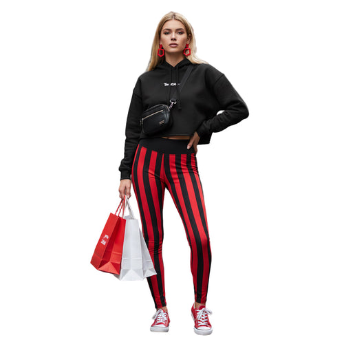 Cropped Hoodie Touchdown Design Printify