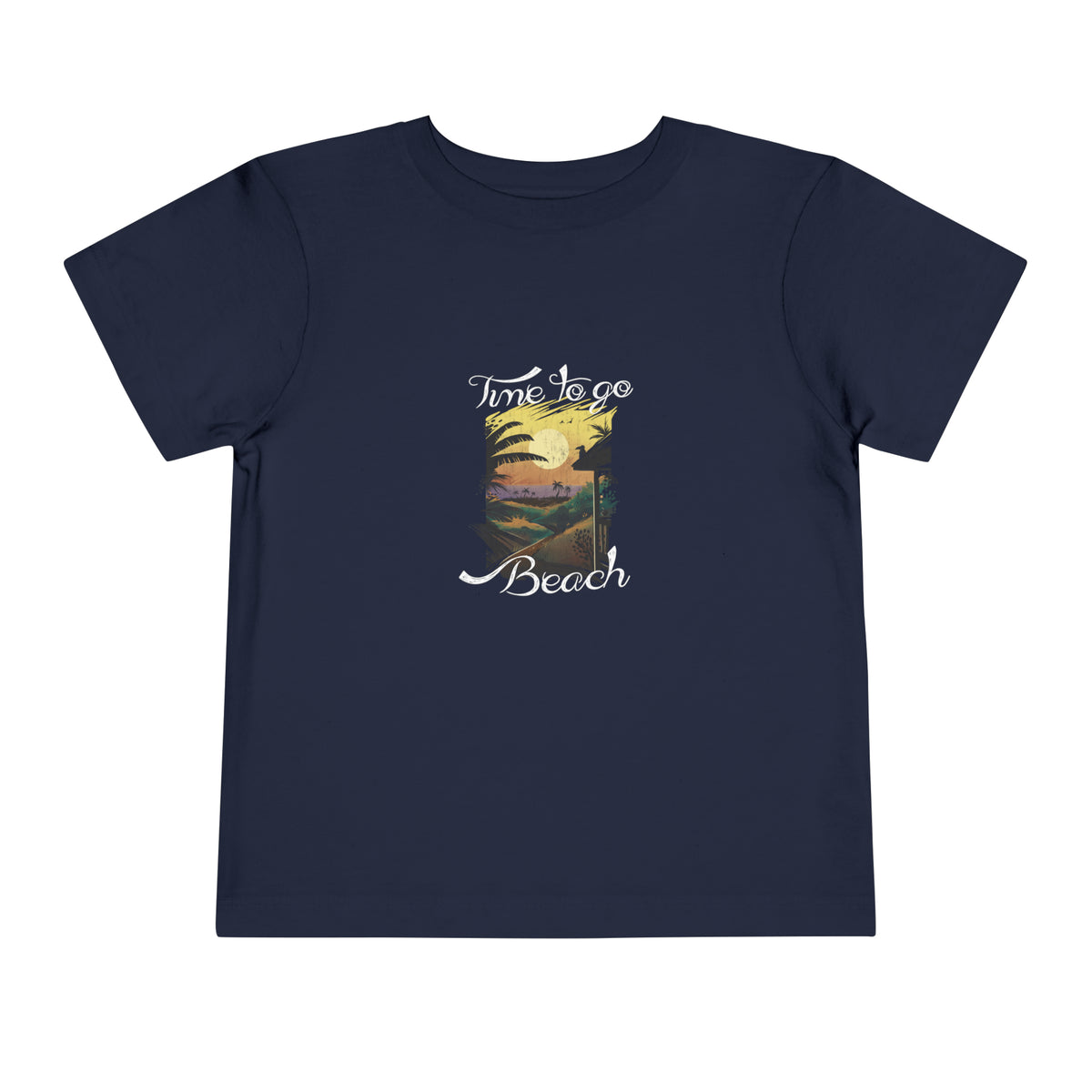 Time To Go Beach Toddler Tee