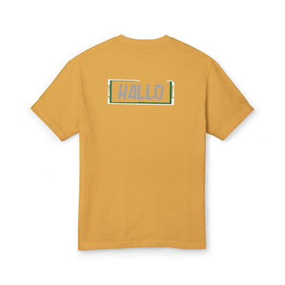 Casual Unisex Tee - 'HALLO' Design - for Everyday Wear Printify