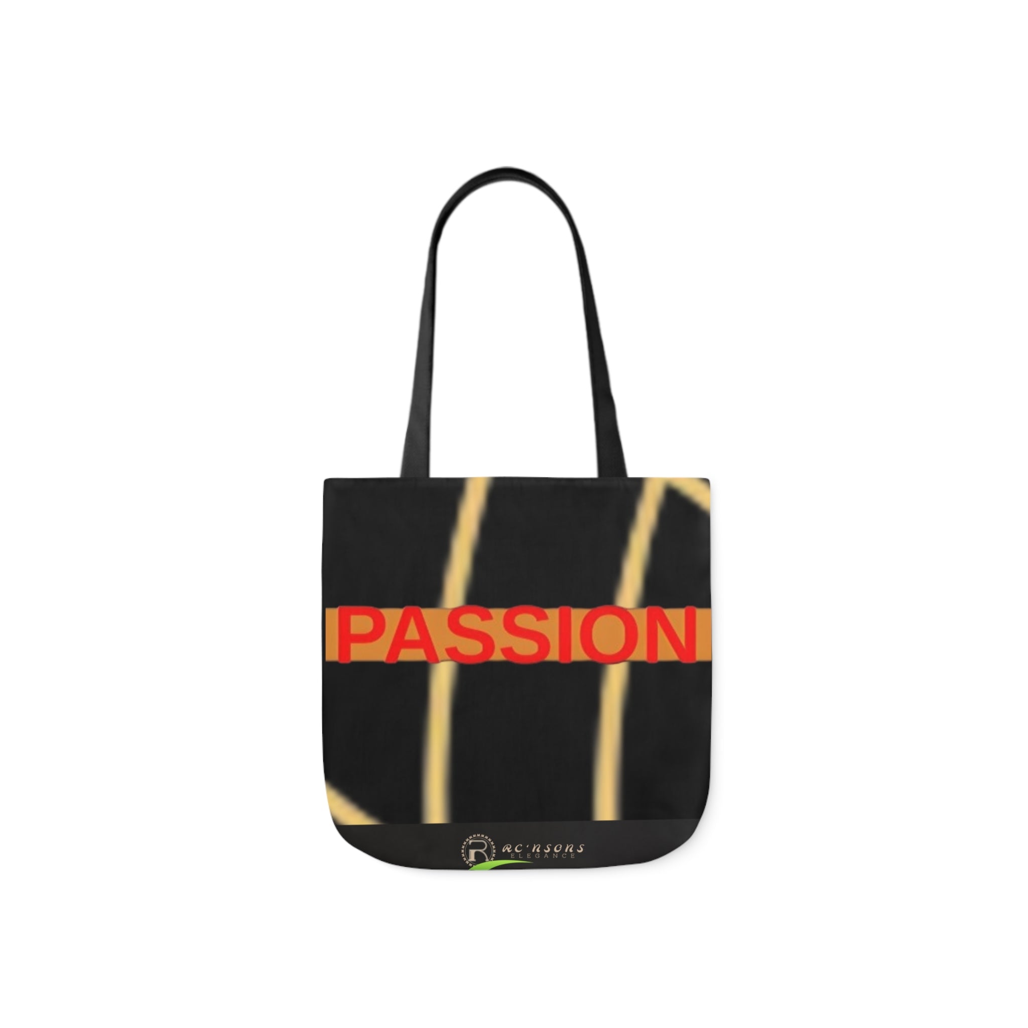 Passion Canvas Tote Bag, 5-Color Straps