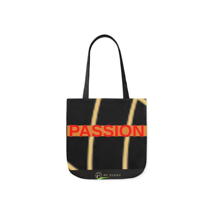 Passion Canvas Tote Bag, 5-Color Straps