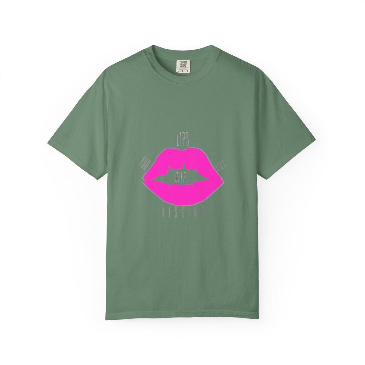 Kiss Mark Graphic Tee, Trendy Unisex T-shirt for Casual Wear, Perfect for Birthdays, Valentine’s Day, or Fun Gatherings, Statement Shirt Printify