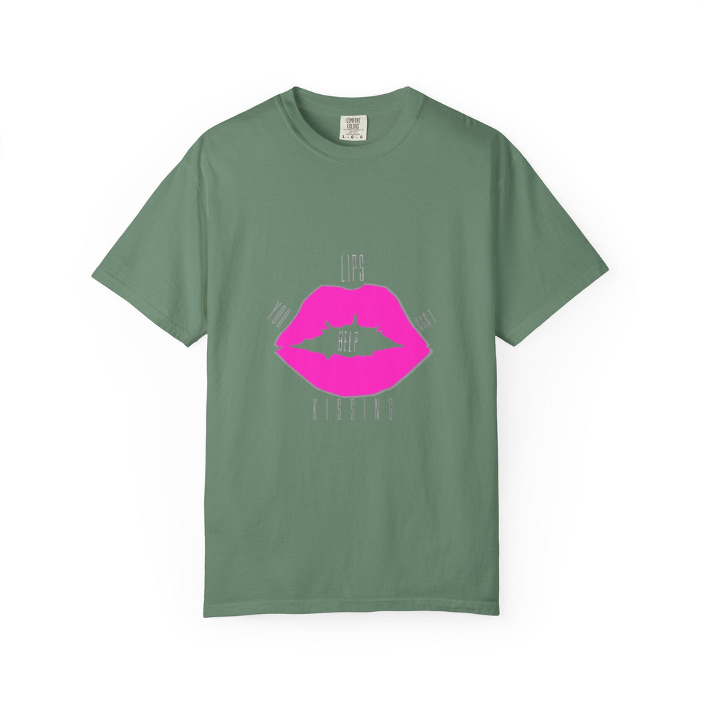 Kiss Mark Graphic Tee, Trendy Unisex T-shirt for Casual Wear, Perfect for Birthdays, Valentine’s Day, or Fun Gatherings, Statement Shirt Printify