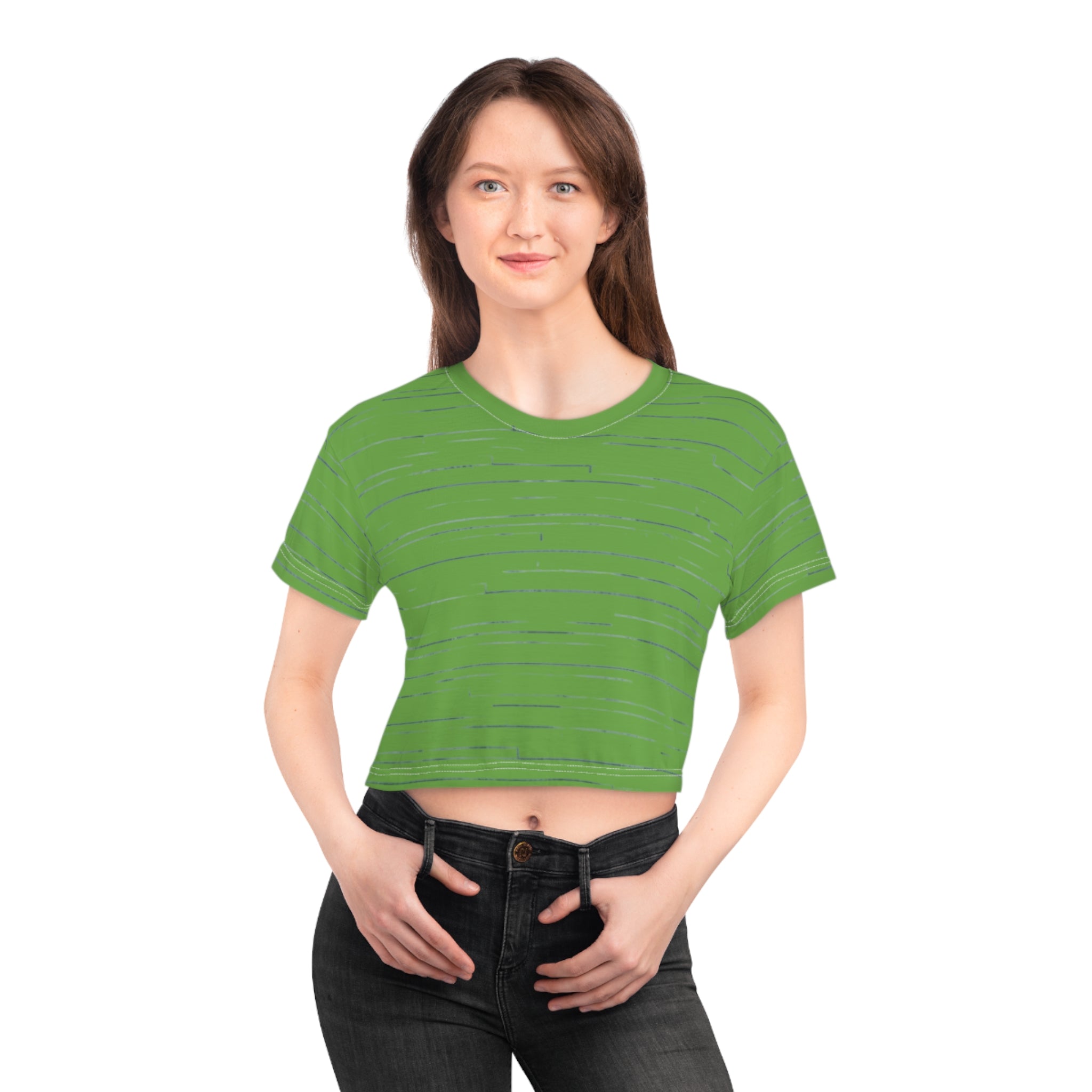 Crop Tee (AOP)