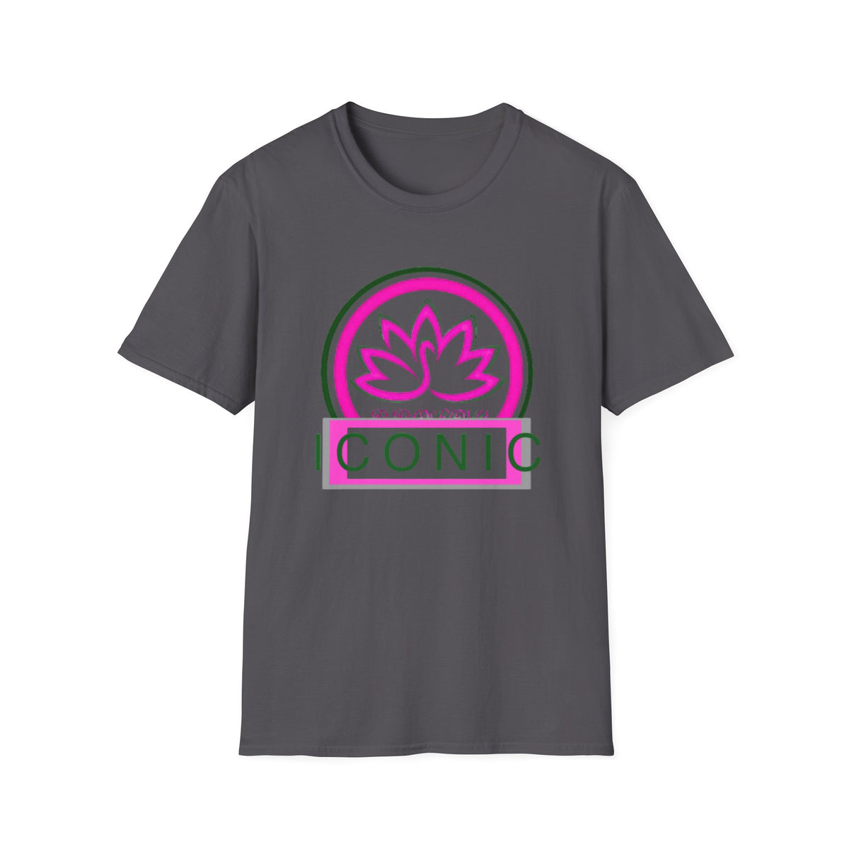 Iconic Lotus Graphic Unisex Softstyle T-Shirt