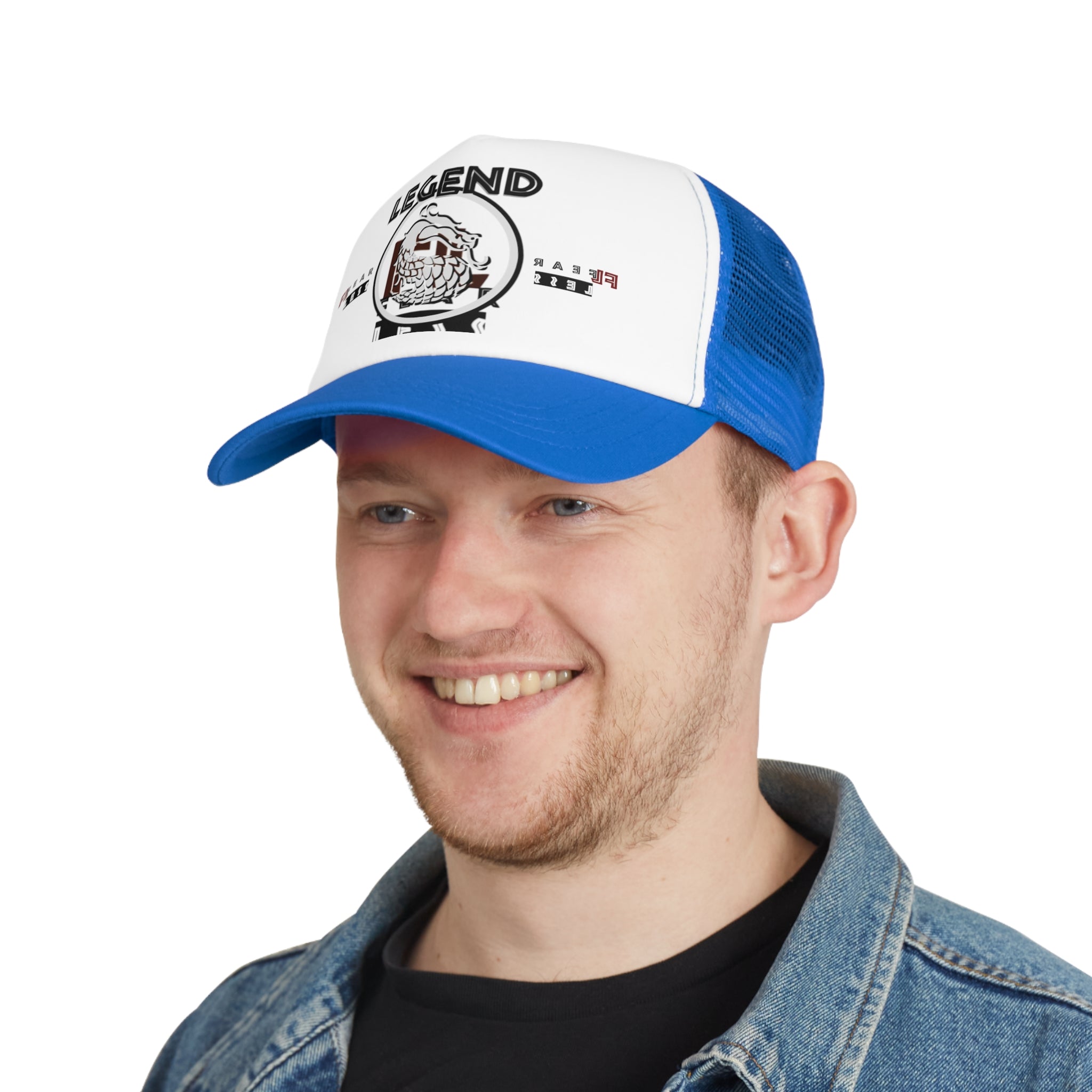 Legend Trucker Cap - Fearless Fishing Adventure Hat