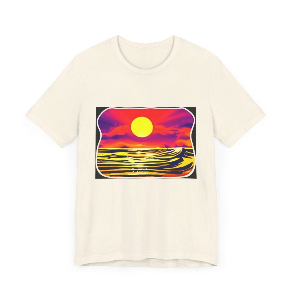 RCNSONS Unisex Short Sleeve Sunset Tee