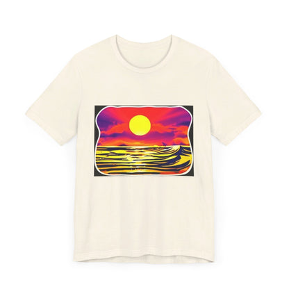 RCNSONS Unisex Short Sleeve Sunset Tee