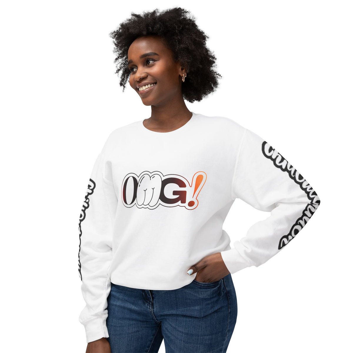 OMG! Lightweight Crewneck Sweatshirt