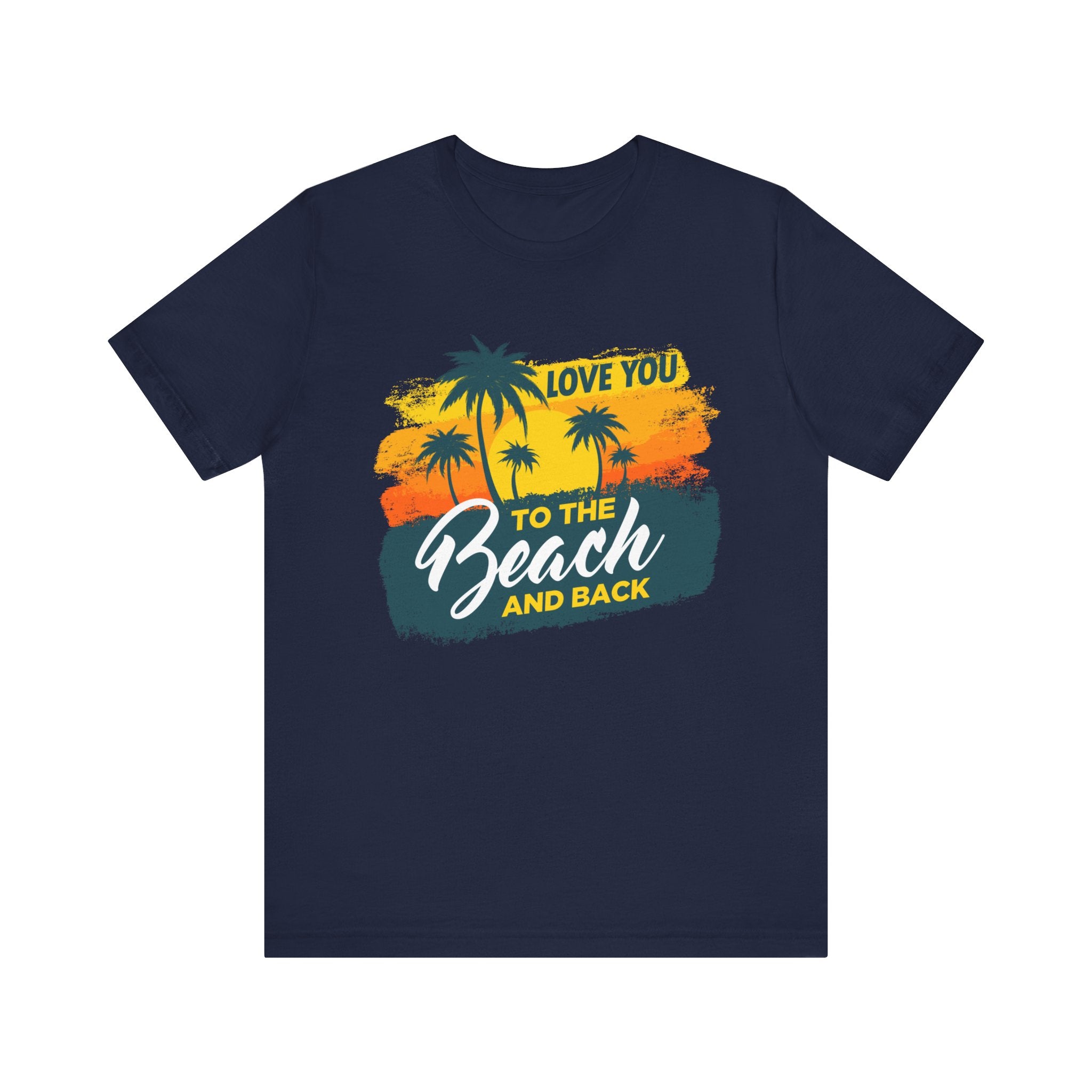 Je t’aime à la plage Tee unisexe 