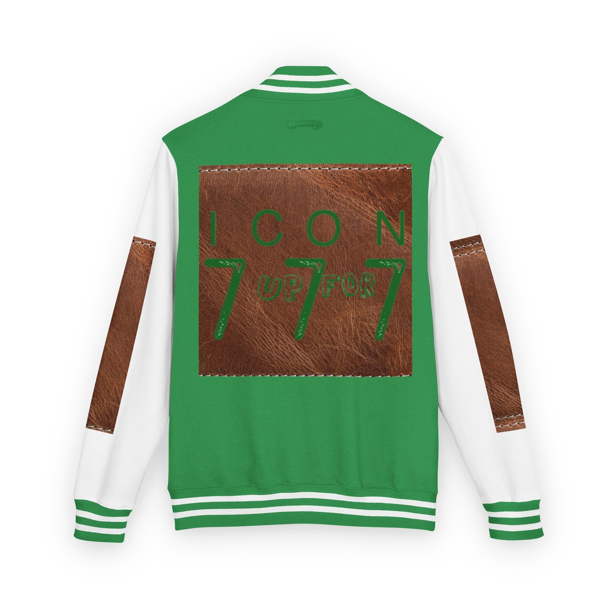 Letterman Jacket Icon Up for 777 Unisex Heavyweight