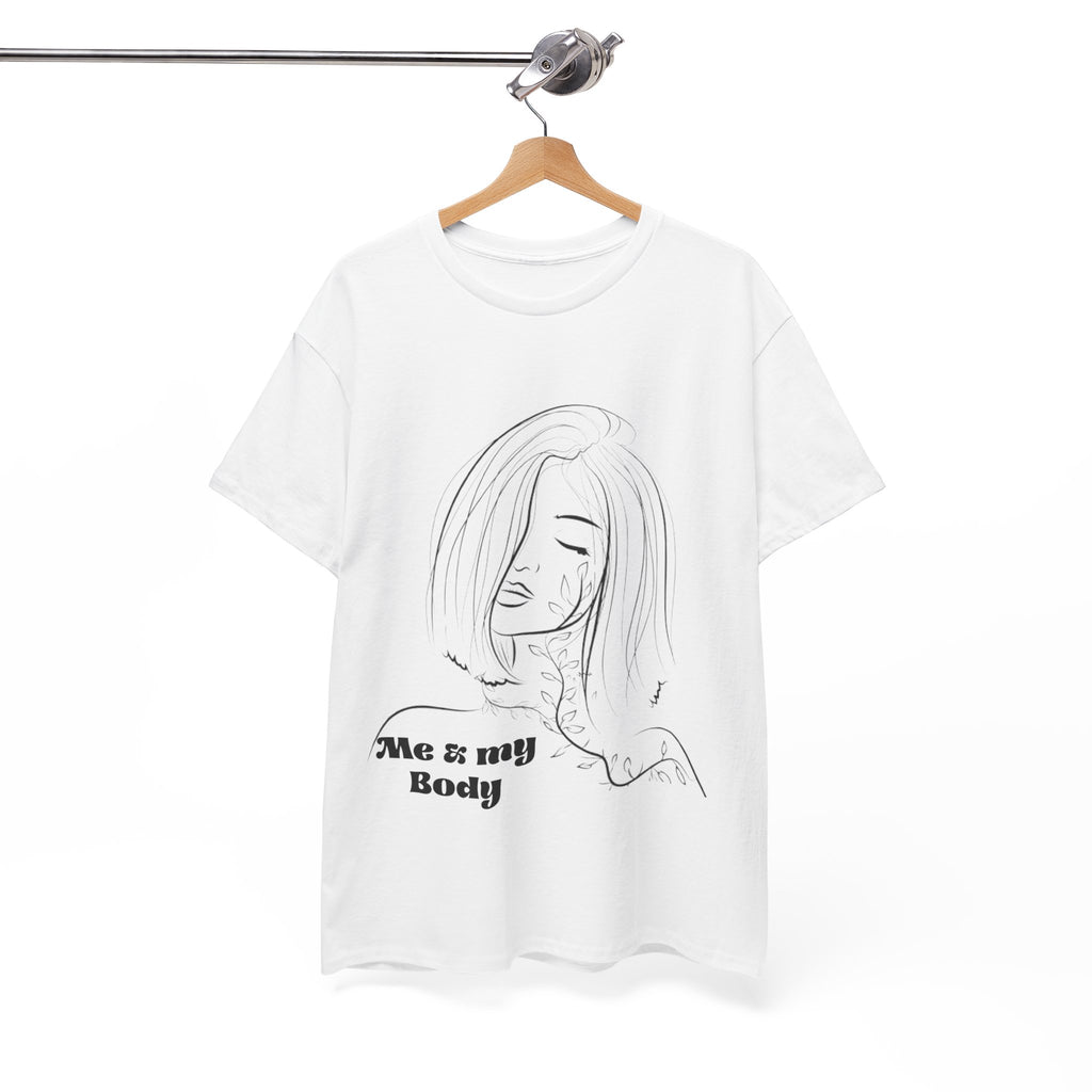 Unisex Faded Cotton Me my Body  Tee