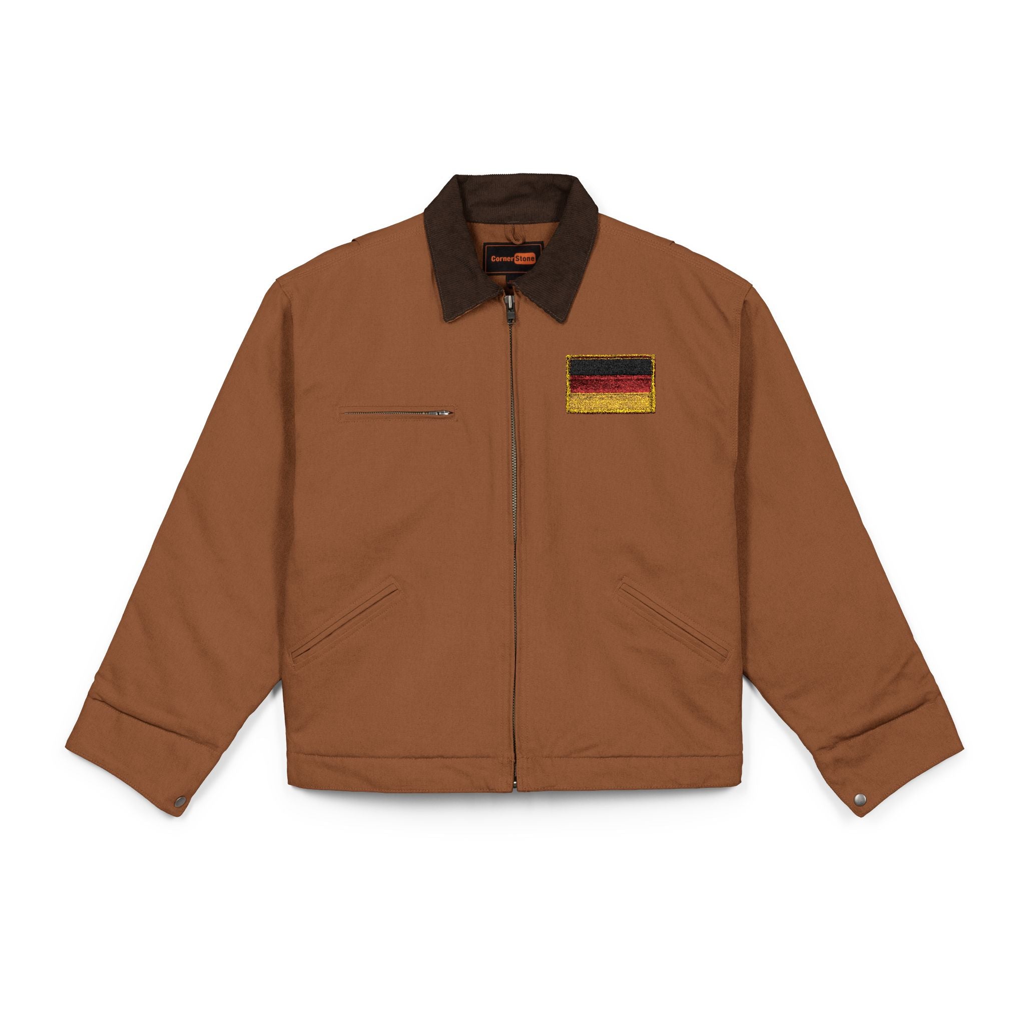 Work Jacket — Embroidered CornerStone Duck Cloth Work Jacket