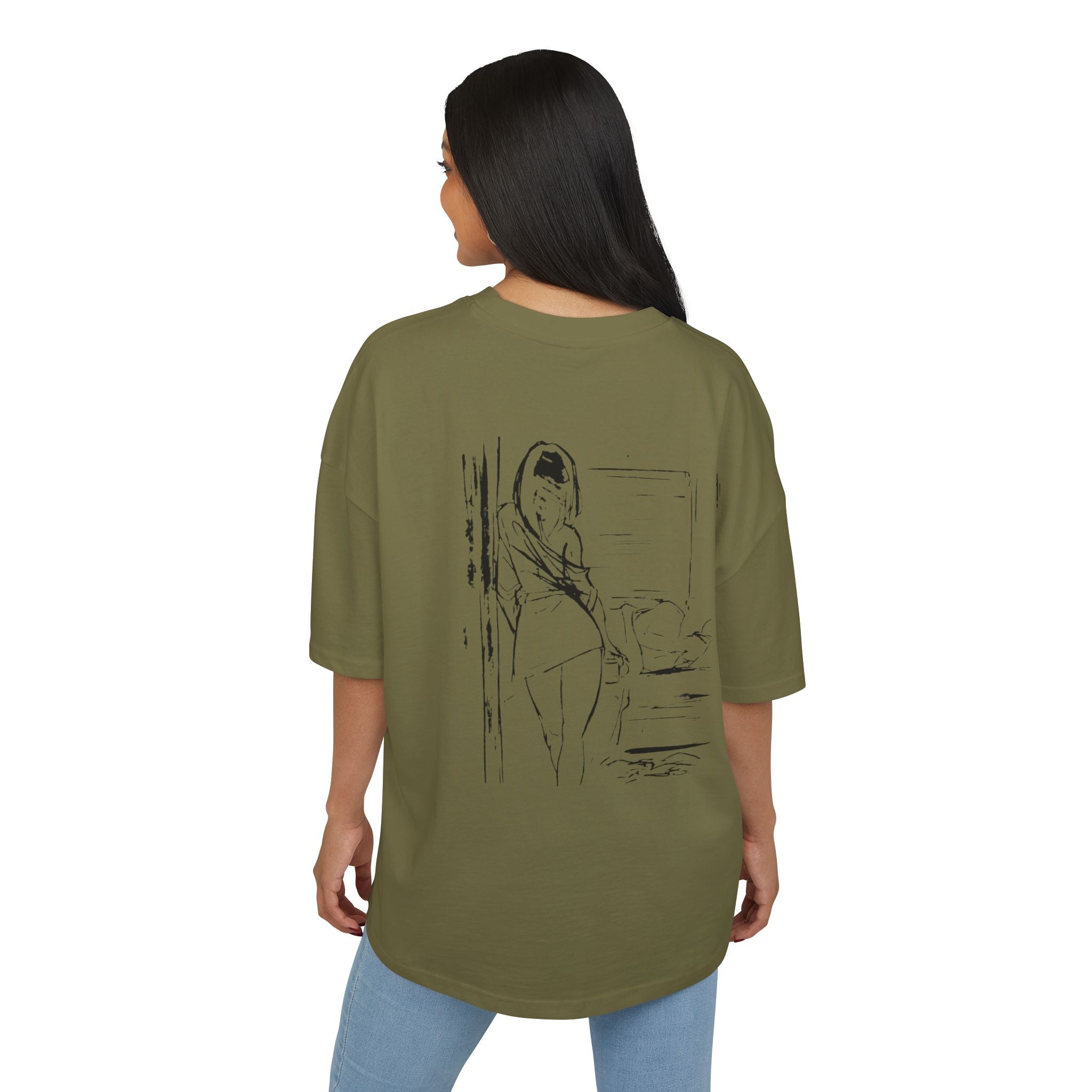 Box Tee - Everymandream Graphic Print