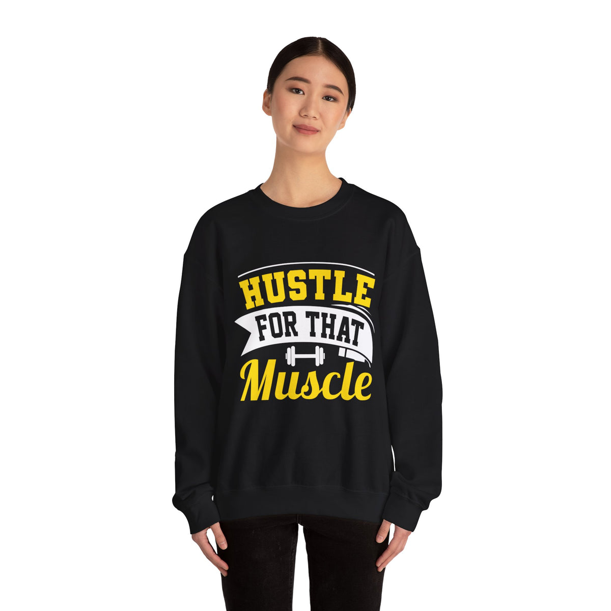 Hustle For That Muscle Sweat-shirt unisexe 
