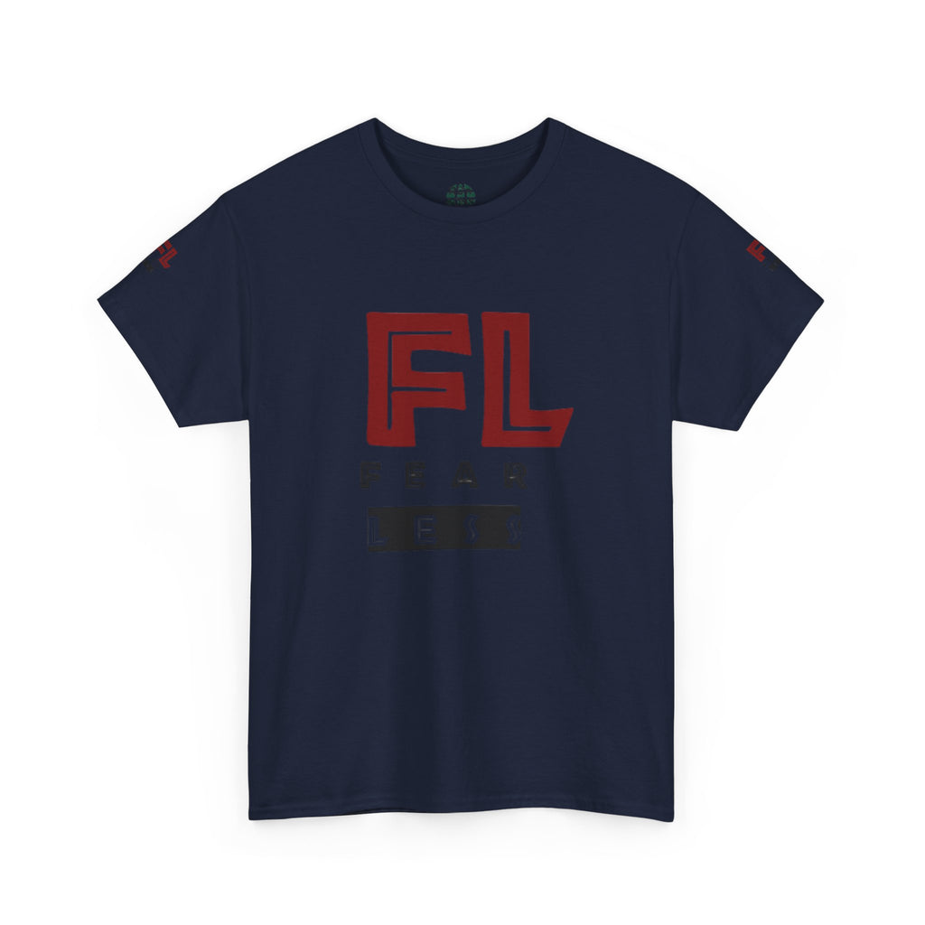 Fearless Graphic Unisex Heavy Cotton Tee - Bold Statement Shirt
