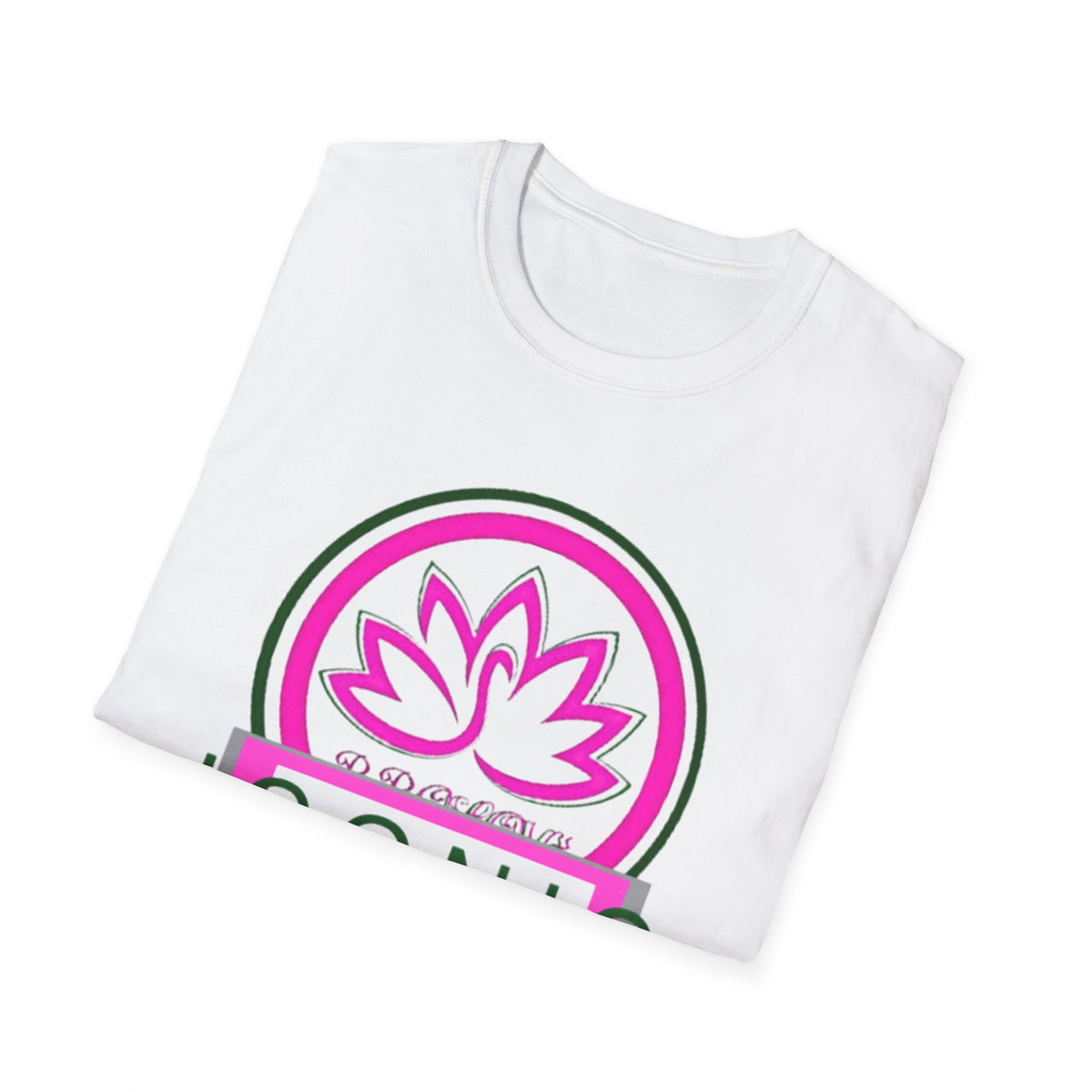 Iconic Lotus Graphic Unisex Softstyle T-Shirt