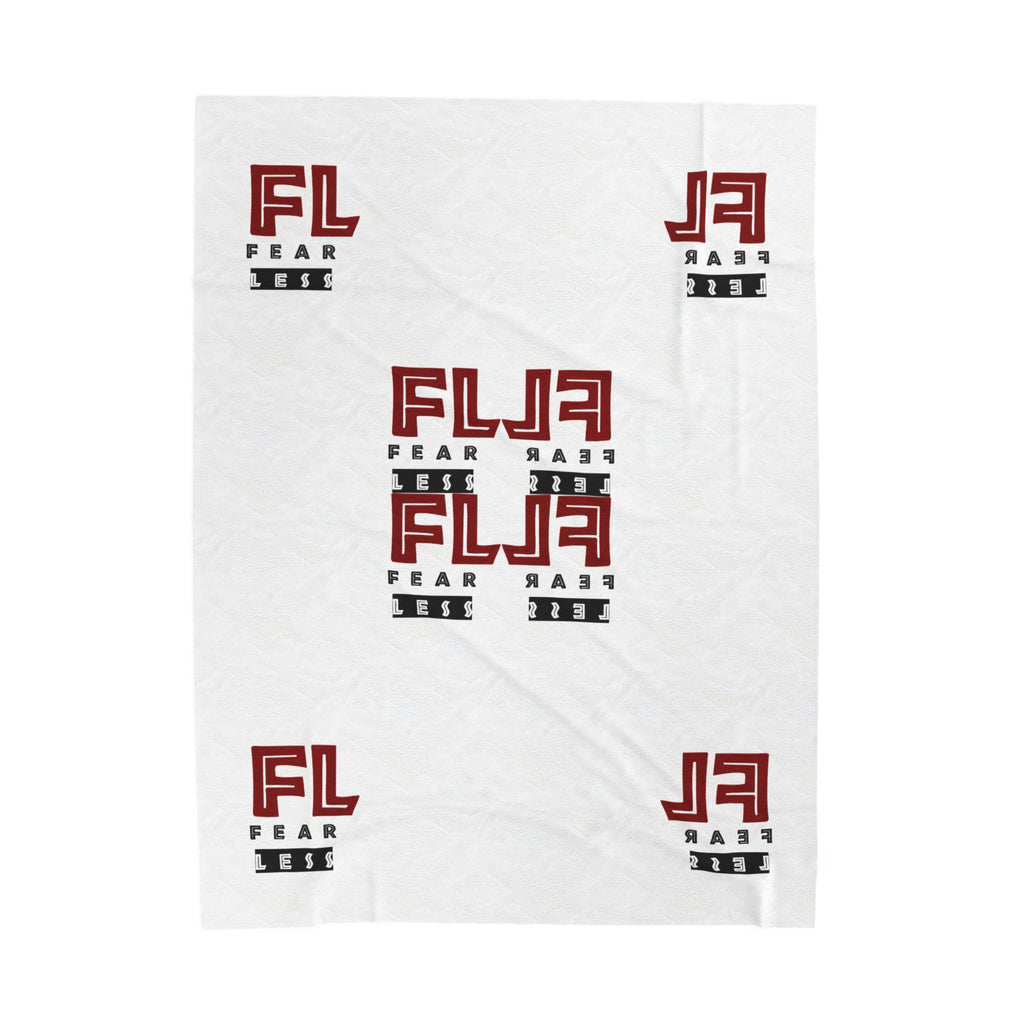 Fearless Velveteen Plush Blanket - Cozy Throw for Fearless Living