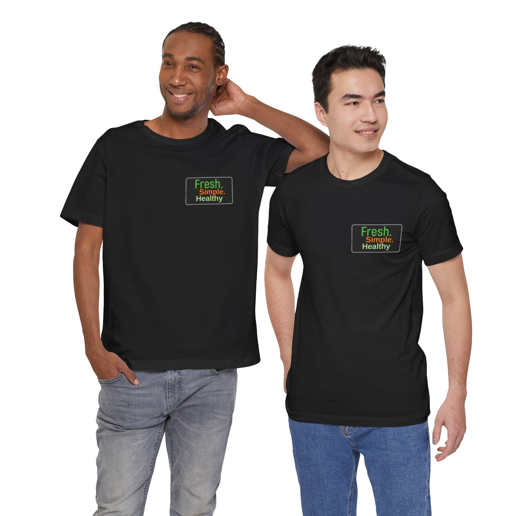 Unisex Fresh Healthy Short Sleeve Tee