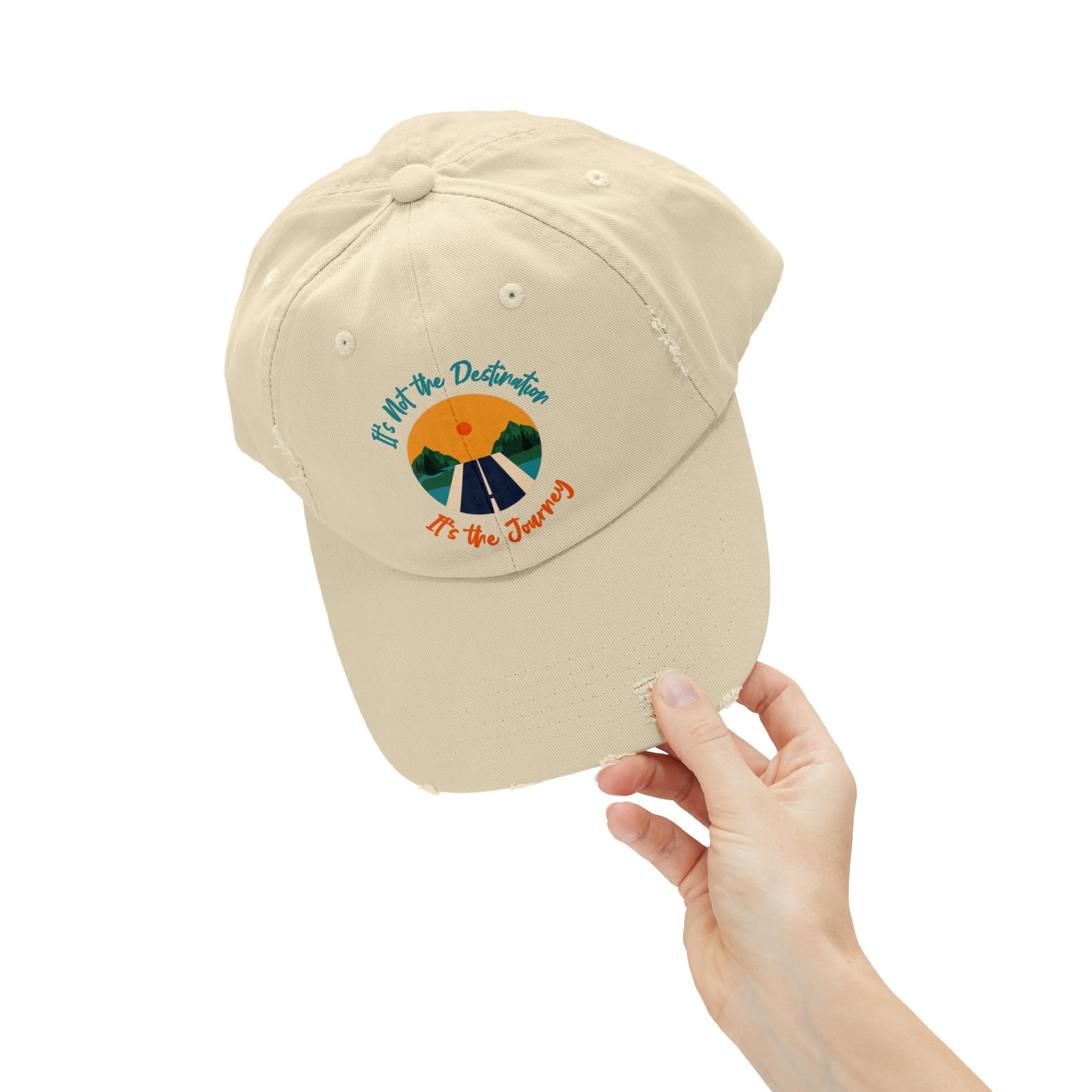 Unisex Distressed Cap