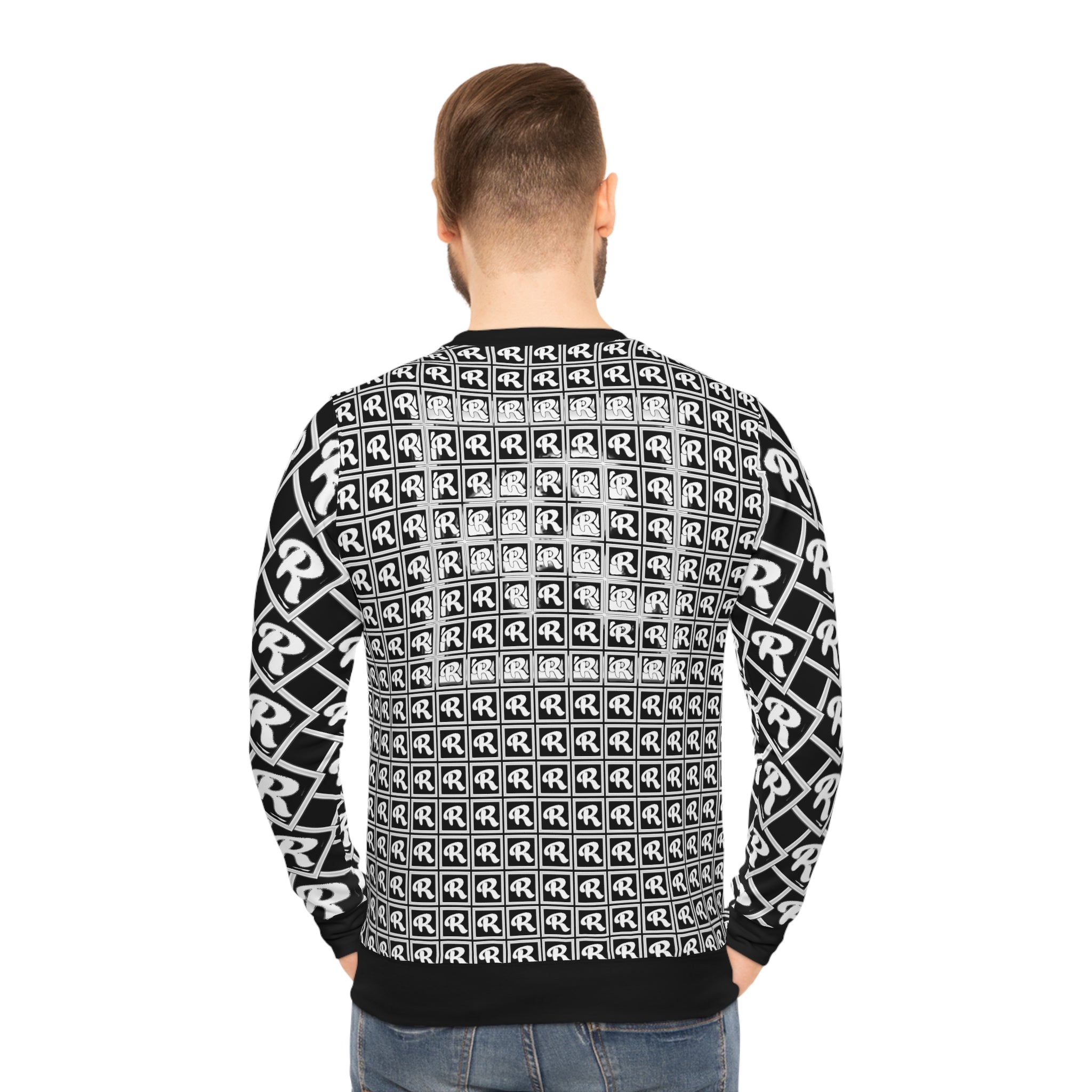 Stylish Lightweight Sweatshirt, Trendy Pullover, Graphic Layering Piece, Perfect for Casual Outings, Cozy Gift Idea