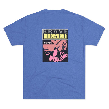 Brave Heart Tri-Blend Unisex T-Shirt