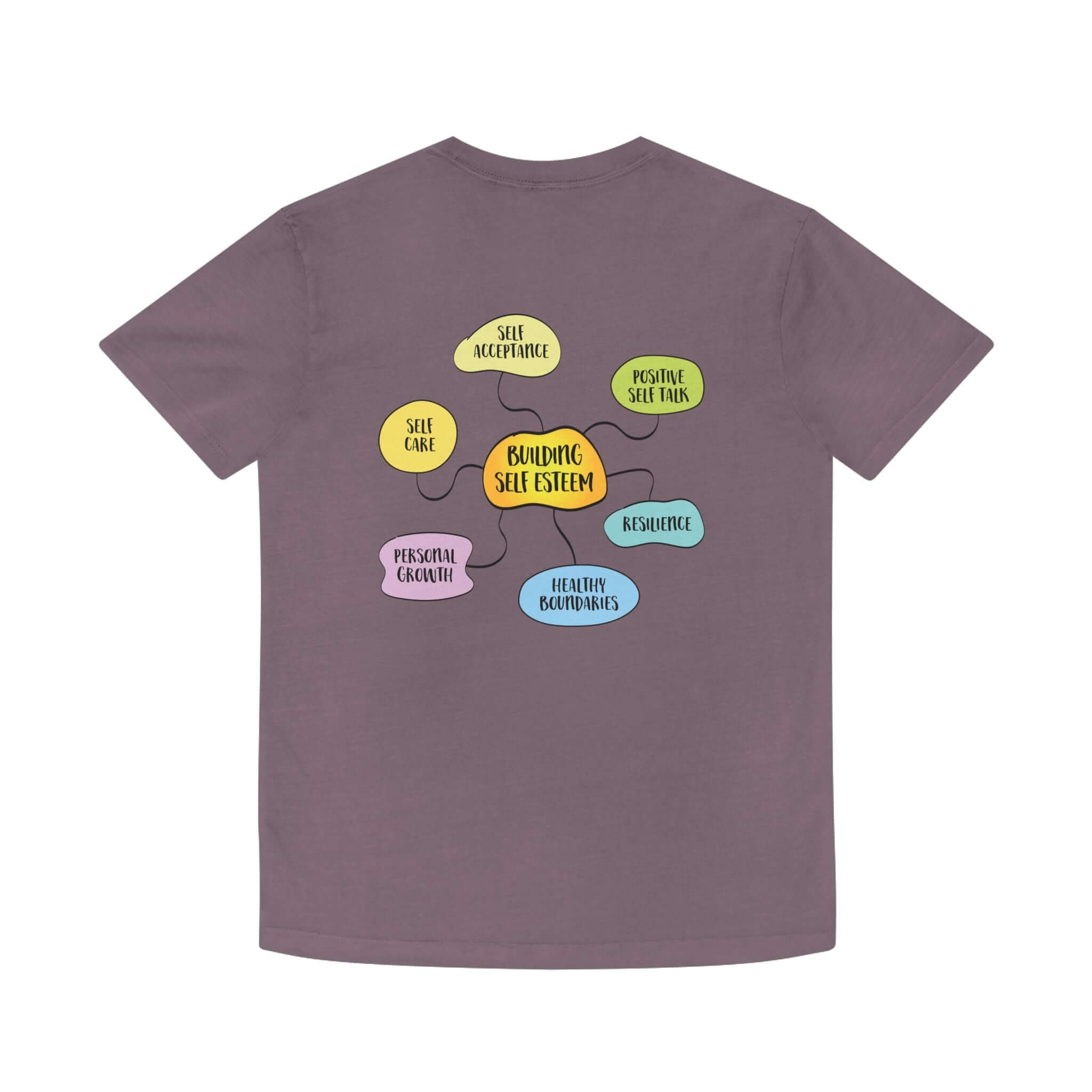 Faded Shirt - Building Self-Esteem Graphic Tee