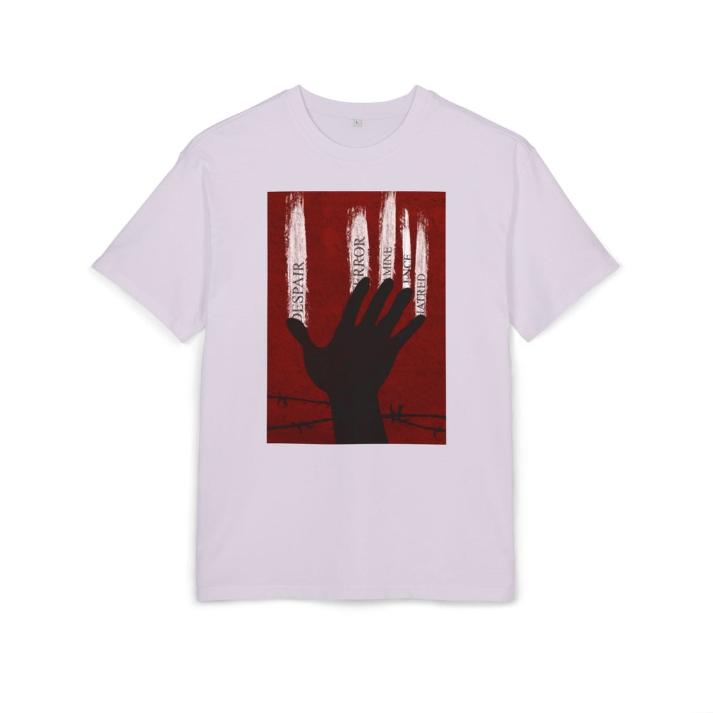 Bold Artistic Oversized Tee, Grunge Style Graphic Shirt, Unisex Urban Fashion, Statement Tee for Streetwear, Gift for Art Lovers Printify