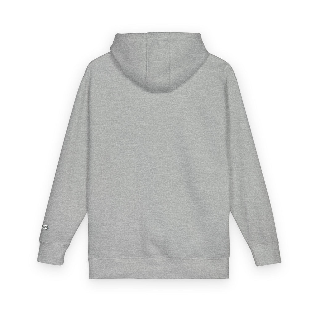Cozy Unisex Fleece Hoodie with Artistic Design, Casual Wear, Gift for Him/Her, Fall Fashion, Everyday Comfort Printify