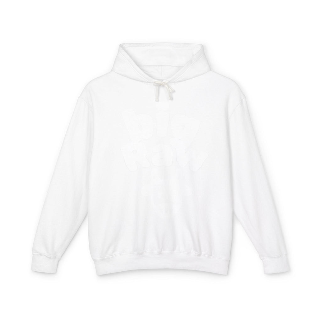 Big Raw Unisex Lightweight Hooded Sweatshirt - Cozy Casual Wear, Perfect for Everyday Use, Gift for Friends, Trendy Hoodie Printify