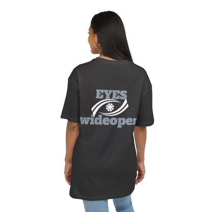 Oversized Graphic Tee - 'EYES wideopen' Statement Shirt, Casual Wear, Street Style, Gift for Trendsetters, Everyday Comfort Printify