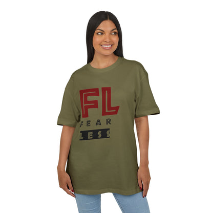 Fearless Unisex Heavy Oversize Tee - Empowering Statement Shirt