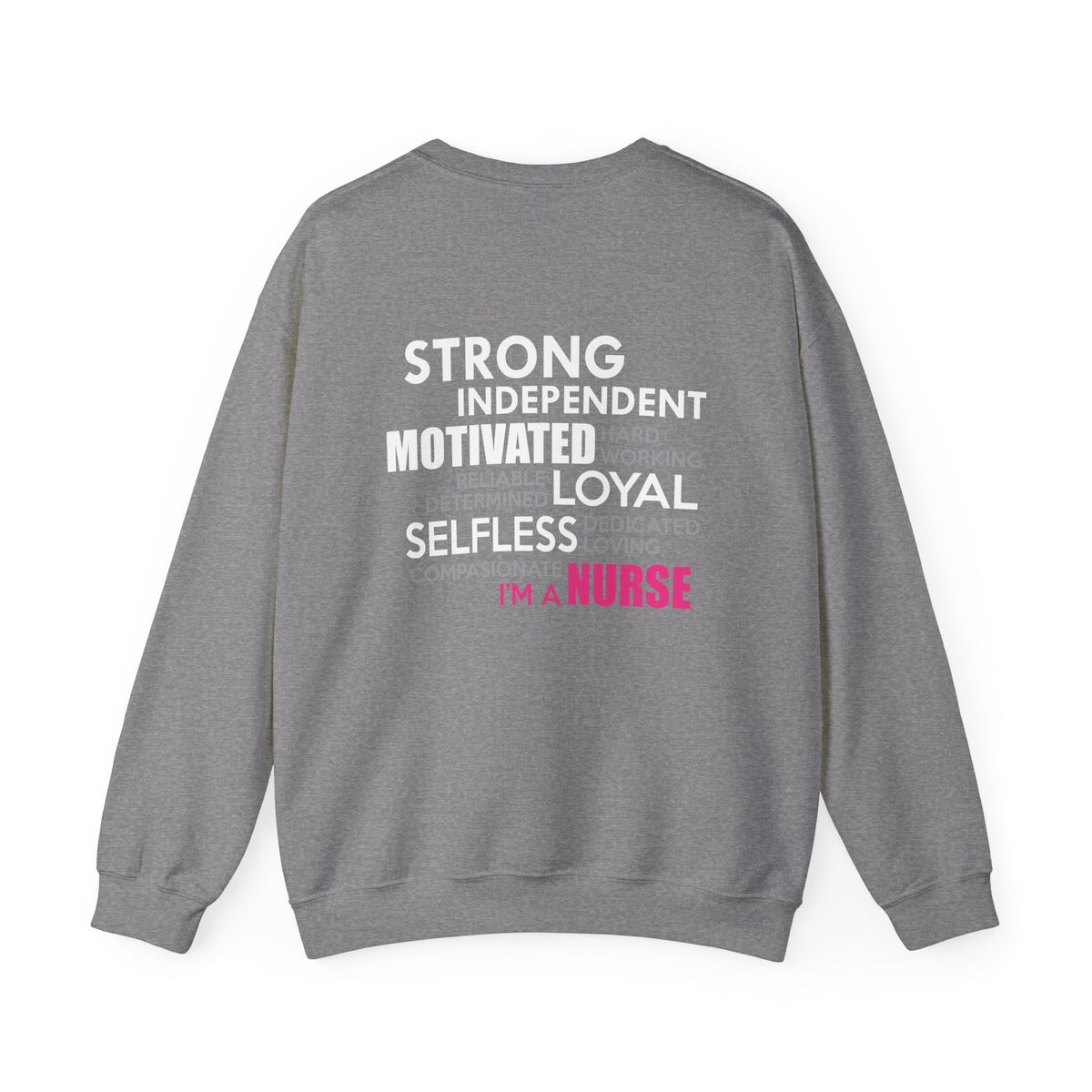 Sweat-shirt unisexe désintéressé, motivé et indépendant 