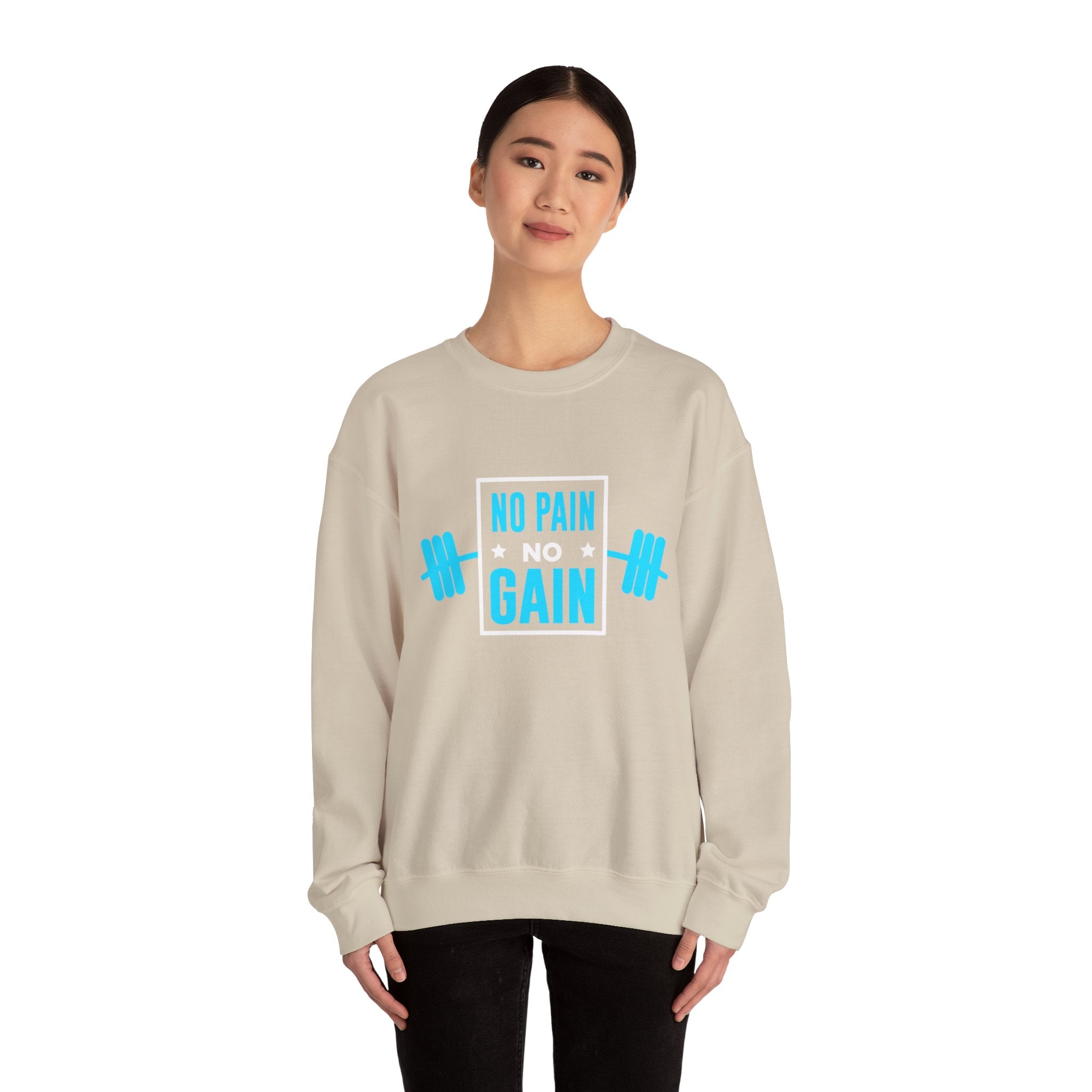 Pas de douleur pas de gain Sweat-shirt unisexe 