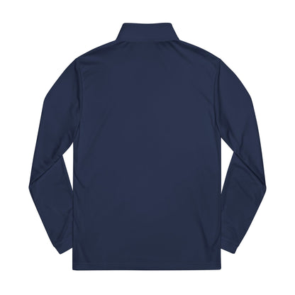 Quarter-Zip Pullover Embroidered with MMXXV Design - Sweatshirt