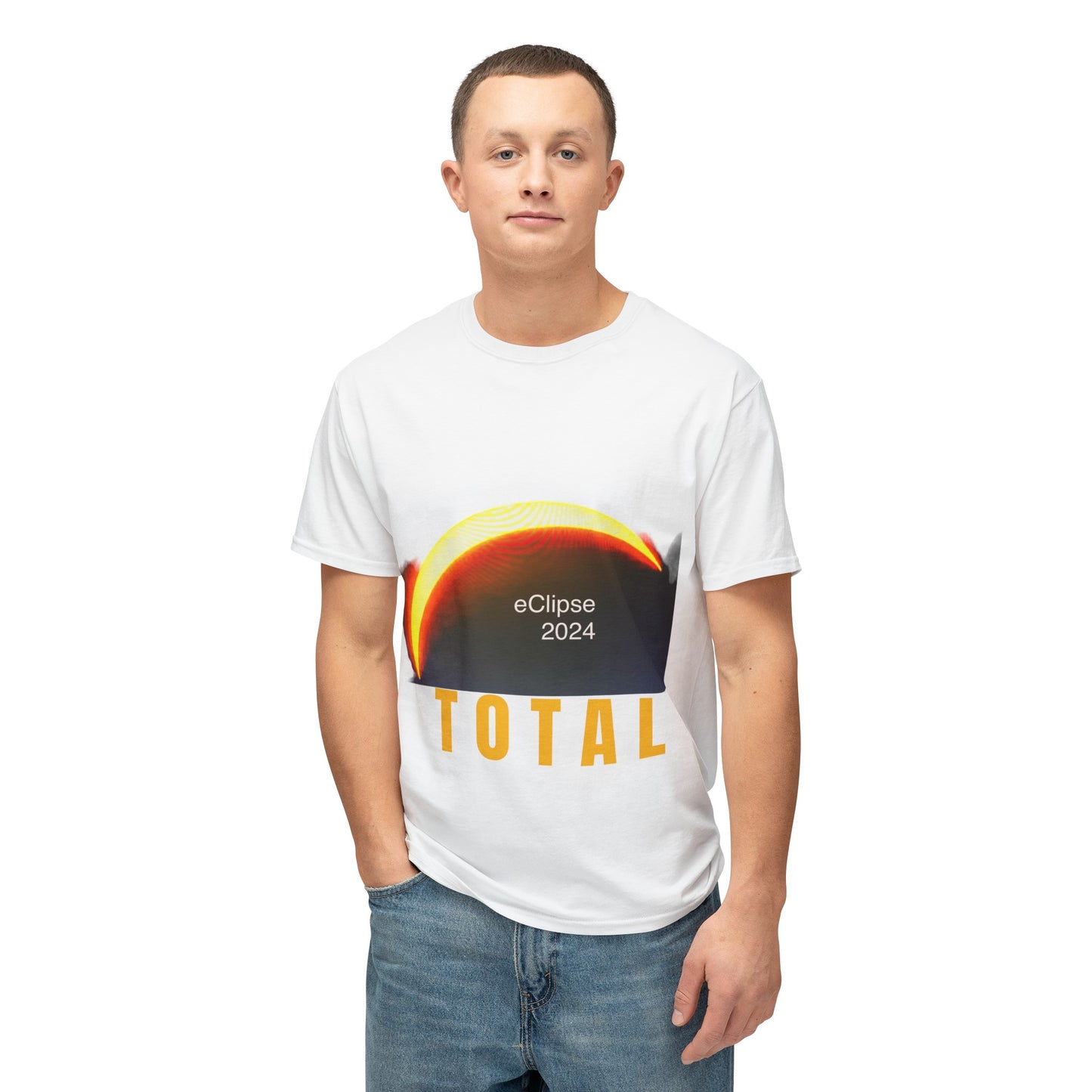 Unisex HD Cotton™ T-shirt Total eclipse 2024